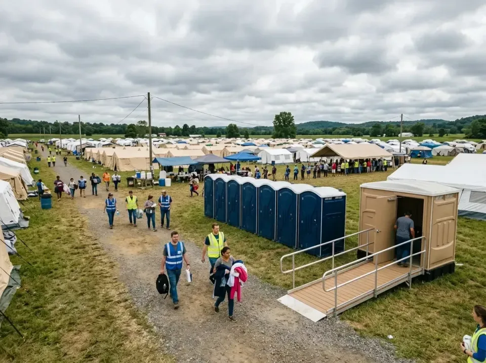 disaster-relief-camp-restrooms-010 — frequently asked questions, Dumpster & Portable Bathrooms Rental in Fairview, TN